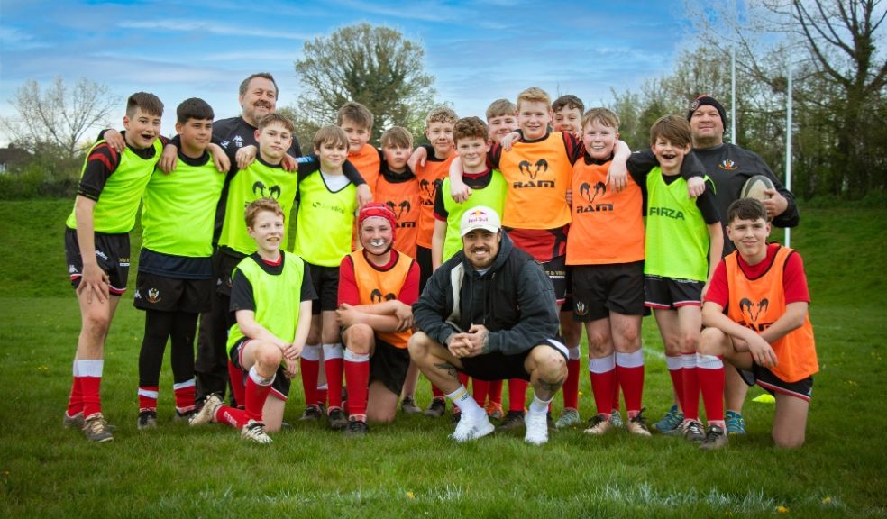 Jack Nowell with Exeter Saracens